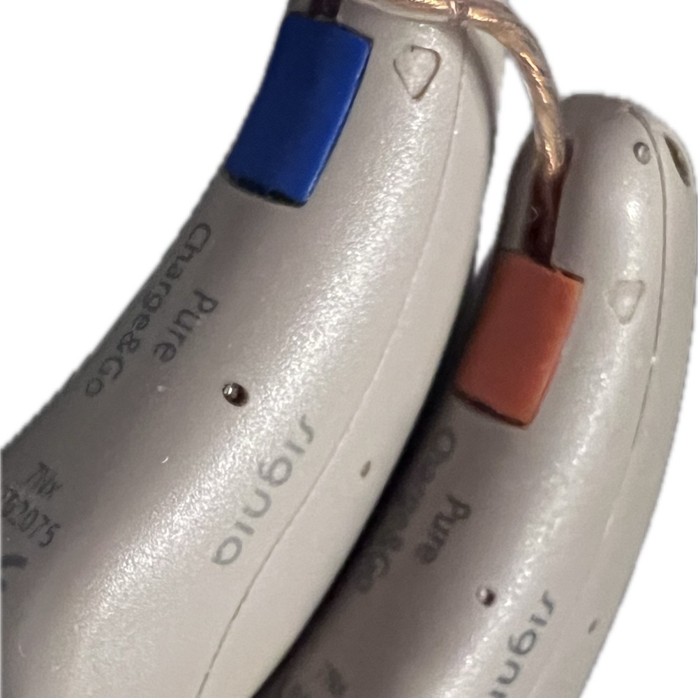 2 Rx Signia Pure Charge&Go hearing aids with docking station - Picture 2 of 8
